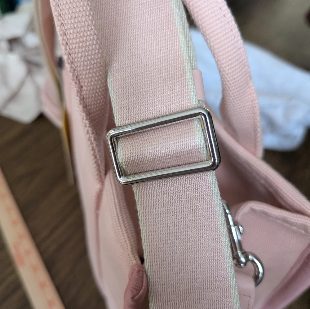Light Pink Canvas Tote Bag - Picture 6 of 9